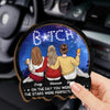 On The Day You Were Born, The Stars Were Perfectly Aligned - Bestie Personalized Custom Car Visor Clip - Gift For Best Friends, BFF, Sisters