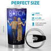 Written In The Stars, Impossible To Ignore - Bestie Personalized Custom Tumbler - Gift For Best Friends, BFF, Sisters