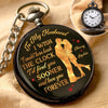 Always Yours, Endlessly Mine - Couple Personalized Custom Pocket Watch - Gift For Husband Wife, Anniversary