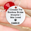 Forever In My Heart - Memorial Personalized Custom Rainbow Bridge Suncatcher - Sympathy Gift For Pet Owners, Pet Lovers