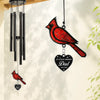 Wind Chime With Acrylic Charms - Personalized Memorial Sympathy Gifts For Loss Of Mom, Dad - In Loving Memory, Sympathy Gifts for Loss Of Loved One