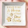 Full-Print Jewelry Dish - Birthday Gifts For Dog Cat Lovers, Dog Dad And Mom, Cat Owners - Home Is Where Paws Live