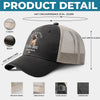 Custom Washed Cotton Baseball Net Cap - Personalized Birthday Gifts For Dog Cat Lovers, Dog Dad And Mom, Cat Owners - Master Of The Meow & Woof Crew