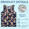 Custom Photo Tanktop - Personalized Summer Vacation And Travel Gifts For Family, Dog Cat Lovers - Loud, Proud, And Tropical