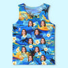 Custom Photo Tanktop - Personalized Summer Vacation And Travel Gifts For Family, Dog Cat Lovers - Wear The Laughs Everywhere