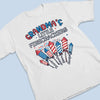 Custom Unisex T-shirt, Premium T-shirt, Hoodie - Personalized 4th Of July Gifts For Mom, Grandma - Spark Joy With Tiny Firecrackers