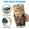 Custom Tumbler - Personalized Anniversary Wedding Gifts For Husband And Wife, Him And Her - Love Never Gets Old