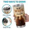 Custom Tumbler - Personalized Anniversary Wedding Gifts For Husband And Wife, Him And Her - Soulmates Forever