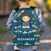 Custom Kids Backpack, Water Bottle, Lunch Bag - Personalized Back To School Gifts For Kids - Confidence, Kindness, Strength For Life