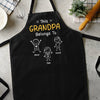 Custom Apron - Personalized Birthday Gifts For Dad, Grandpa - This Grandpa Loves His Crew