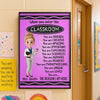 Custom Classroom Decor Vertical Poster - Personalized Back To School Gifts For Teachers - Where Learning And Fun Meet