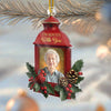 Custom Photo Acrylic Ornament - Personalized Christmas Memorial Sympathy Gifts For Loss Of Mom, Dad - Your Light Still Shines