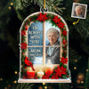 Custom Photo Acrylic Ornament - Personalized Christmas Memorial Sympathy Gifts For Loss Of Mom, Dad - The Light Of Your Love Guides Me