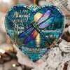 Custom Acrylic Ornament - Personalized Christmas Memorial Sympathy Gifts For Loss Of Mom, Dad - Guided By Your Spirit