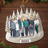 Custom Photo Acrylic Ornament - Personalized Christmas Birthday Gifts For Mom, Dad, Kids - Our Winter Wonderland
