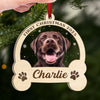 Custom Photo Wood & Acrylic Ornament - Personalized Christmas Birthday Gifts For Dog Cat Lovers, Dog Dad And Mom, Cat Owners - Santa’s Goodest Helper