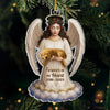 Custom Photo Acrylic Ornament - Personalized Pet Christmas Memorial Sympathy Gifts For Dogs, Cats - Until We Meet Again