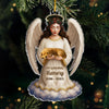 Custom Photo Acrylic Ornament - Personalized Pet Christmas Memorial Sympathy Gifts For Dogs, Cats - Until We Meet Again
