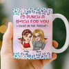 Custom Mug - Personalized Best Friend Birthday Gifts For Women, Besties, Sisters, BFF - Besties No Matter What