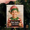 Custom Photo Acrylic Ornament - Personalized Christmas Birthday Gifts For Mom, Dad, Kids - Mistletoe Mischief Maker