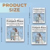 Custom Acrylic Ornament - Personalized Anniversary Christmas Wedding Gifts For Husband And Wife, Him And Her - The Wedding Of The Year