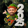 Custom Photo Acrylic Ornament - Personalized Christmas Birthday Gifts For Mom, Dad, Kids - Catch Me Jingling All The Way