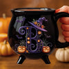 Custom 12oz Ceramic Cauldron Coffee Mug - New Arrival, Personalized Halloween Witchy Gifts For Besties, Sisters, BFF, Family, Yourself - Brew And Boo AMZ