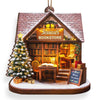 Custom Wood Ornament - Personalized Christmas Bookish Gifts For Book Lovers, Bookworms, Readers - A Book Lover’s Holiday Dream