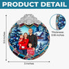 Custom Photo Glass Ornament - Personalized Christmas Birthday Gifts For Mom, Dad, Kids - Our Greatest Gift Is Each Other