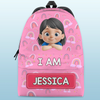 Custom Kids Backpack - Personalized Back To School Gifts For Kids - Eat, Play, Build, Repeat