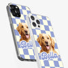 Custom Photo Clear Phone Case - Personalized Birthday Gifts For Dog Cat Lovers, Dog Dad And Mom, Cat Owners - Puppy Love On Repeat