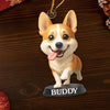 Custom Photo Acrylic Ornament - Personalized Christmas Birthday Gifts For Dog Cat Lovers, Dog Dad And Mom, Cat Owners - Cuteness Overload On The Tree