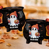 Custom 12oz Ceramic Cauldron Coffee Mug - Personalized Halloween Witchy Gifts For Besties, Sisters, BFF, Family, Yourself - Trick Or Treat Yourself