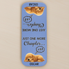 Custom Leather Magnetic Bookmark - Personalized Bookish Gifts For Book Lovers, Bookworms, Dog Dad And Mom - Happiness Is Another Chapter