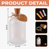 Custom Glass Bottle LED Light - Personalized Anniversary Wedding Gifts For Husband And Wife, Him And Her - You Complete My Light