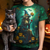 Custom Unisex T-shirt - Personalized Halloween Witchy Gifts For Women - Spooky Witch Energy