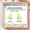 Custom Butterfly Full-Print Jewelry Dish - Personalized Best Friend Birthday Gifts For Women, Besties, Sisters, BFF - Friends Are Flowers That Never Fade