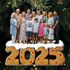 Custom Photo Acrylic Ornament - Personalized Christmas Birthday Gifts For Mom, Dad, Brother, Sister, Kids - Wrapped In Love