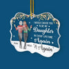 Custom Acrylic Ornament - Personalized Christmas Birthday Gifts For Mom, Daughter - Mom And Me, Always We