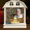 Custom Photo LED House Lantern Light - Personalized Christmas Memorial Sympathy Gifts For Loss Of Mom, Dad - A Beautiful Soul Lives In Memory