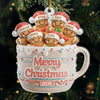 Custom Acrylic Ornament - Personalized Christmas Birthday Gifts For Mom, Dad, Brother, Sister, Kids - Cookie Crew Forever