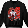 Custom Photo Player Football T-shirt, Hoodie - Personalized Gift For Birthday, Football Football Lovers, NFL Fans, Sport Lovers, Senior Graduation Gift - Tackle Every Challenge