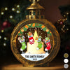 Custom Candlelight Lantern Ornament - Personalized Christmas Birthday Gifts For Mom, Dad, Brother, Sister, Kids - Love And Joy Fill Christmas New Arrival