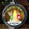 Custom Candlelight Lantern Ornament - Personalized Christmas Birthday Gifts For Mom, Dad, Brother, Sister, Kids - Love And Joy Fill Christmas New Arrival
