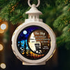 Custom Starry Night Candlelight Lantern Ornament - Personalized Memorial Sympathy Gifts For Loss Of Mom, Dad - Stars Shine For You