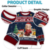 Custom Unisex Ugly Sweatshirt - Personalized Christmas Birthday Gifts For Dog Lovers, Dog Dad And Mom - Santa’s Real Favorite