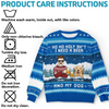 Custom Unisex Ugly Sweatshirt - Personalized Christmas Birthday Gifts For Dog Lovers, Dog Dad And Mom - Jingle All The Paws