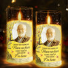 Custom Photo LED Candle Light - Personalized Christmas Memorial Sympathy Gifts For Loss Of Mom, Dad - Always In Our Hearts
