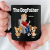 Custom Black Mug - Personalized Birthday Gifts For Dog Lovers, Dog Dad And Mom - Living That Ruff Life