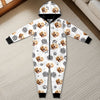 Custom Photo Adult Onesie - Personalized Christmas Birthday Gifts For Dog Cat Lovers, Dog Dad And Mom, Cat Owners - One Paw At A Time